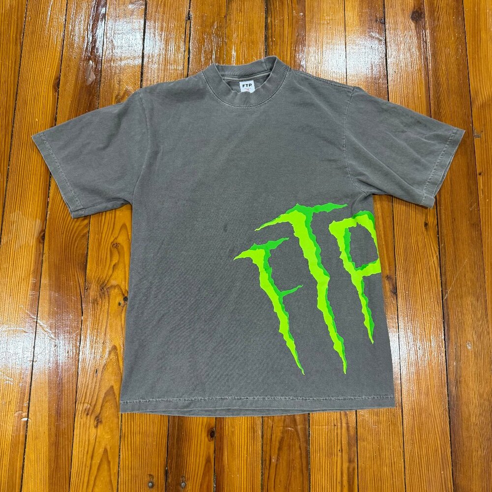 FTP Monster Energy Short Sleeve T Shirt Size Medium